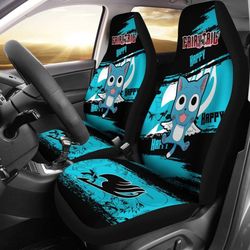 happy fairy tail car seat covers gift for cute fan anime