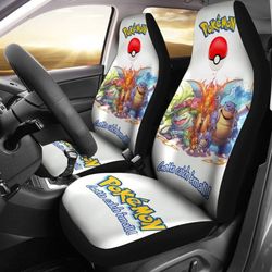 gotta catch em all pokemon car seat covers
