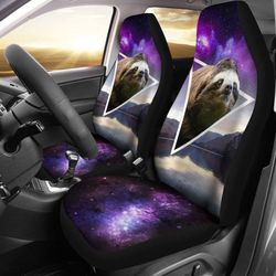 galaxy of sloth zootopia car seat covers
