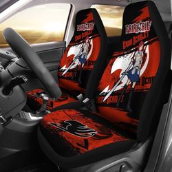 erza scarlet fairy tail car seat covers gift for good fan anime