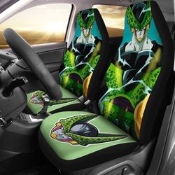 dragon ball cell smile anime car seat covers