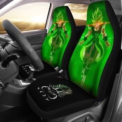 dragon ball broly power anime car seat covers