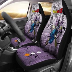beerus dragon ball z car seat covers manga mixed anime cool