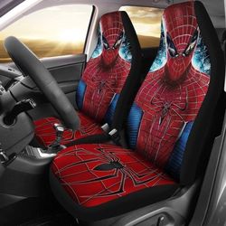 amazing spider-man car seat covers fan gift idea