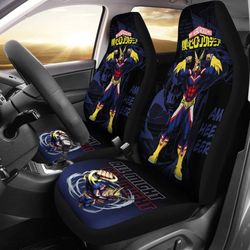 all might my hero academia car seat covers anime mixed manga