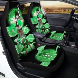 yuno car seat covers custom black clover anime car accessories