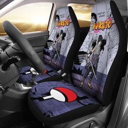 uchiha sasuke car seat covers custom anime naruto car interior accessories