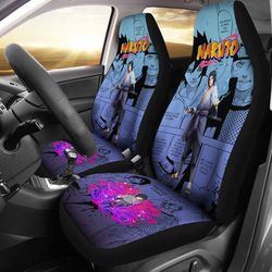 uchiha sasuke car seat covers custom anime naruto car interior accessories