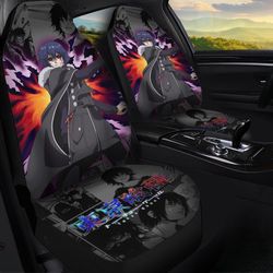 tokyo ghoul ayato kirishima car seat covers custom anime car interior accessories