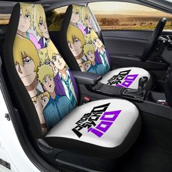teruki hanazawa car seat covers custom mob psycho 100 anime car accessories