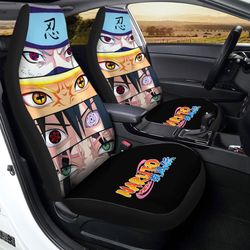 team 7 eyes car seat covers custom naruto anime car accessories
