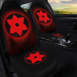 sasuke mangekyou car seat covers custom sharingan anime naruto car accessories