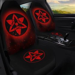 sasuke etenal mangekyou car seat covers custom sharingan anime naruto car accessories