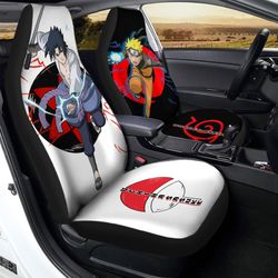 sasuke and naruto car seat covers custom gifts for naruto anime fans