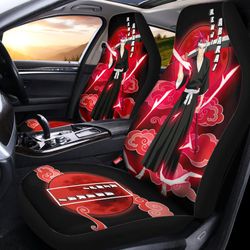 renji abarai car seat covers custom anime bleach car interior accessories