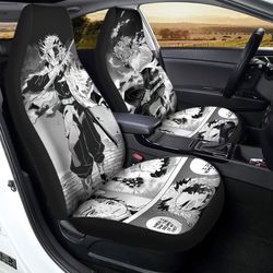 rengoku car seat covers custom kimetsu no yaiba manga car accessories