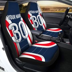 psg number 30 car seat covers custom name for fan