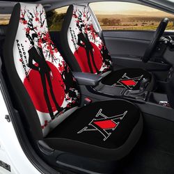 paladiknight leorio car seat covers custom japan style hunter x hunter anime car accessories