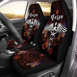 nurse car seat covers custom mandala dreamcatcher meaningful gifts idea for nurse car accessories
