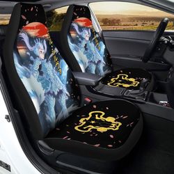 noelle silva car seat covers custom anime black clover car accessories