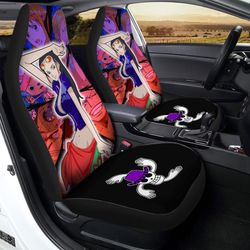 nico robin car seat covers custom dragon ball anime car interior accessories