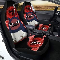nero car seat covers custom anime black clover car accessories