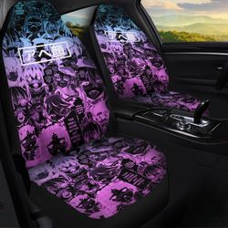 negative ahegao car seat covers custom car interior accessories