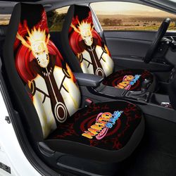 naruto bijuu mode car seat covers custom naruto anime car accessories