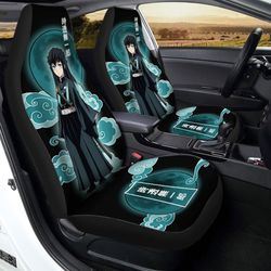 muichirou tokitou car seat covers custom demon slayer anime car interior accessories