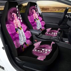 majin buu car seat covers custom dragon ball anime car interior accessories