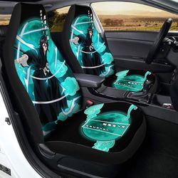 kuchiki rukia car seat covers custom bleach anime car interior accessories
