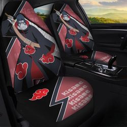 kisame akatsuki car seat covers custom naruto anime car accessories for fan