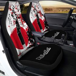 keisuke baji car seat covers custom japan style tokyo revengers anime car accessories