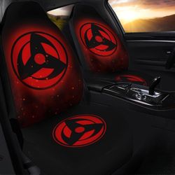 kakashi mangekyou car seat covers custom sharingan anime naruto car accessories
