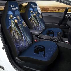 jellal fernandez car seat covers custom fairy tail anime gifts for fan