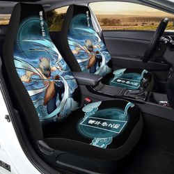 inosuke beast breathing car seat covers custom anime demon slayer car accessories