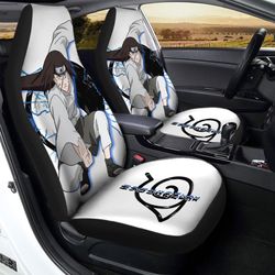 hyuuga neji car seat covers custom naruto anime gifts for fans