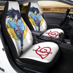 hyuuga hinata car seat covers custom naruto shippuden anime gifts for fans