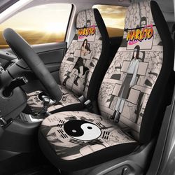 hyuga neji car seat covers custom manga anime car accessories