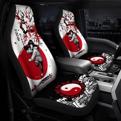 hyuga hinata car seat covers custom japan style naruto anime car accessories