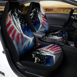 horse car seat covers custom us flag car interior accessories