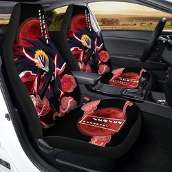 hollow ichigo car seat covers custom bleach anime car accessories