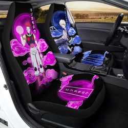 hisoka morow and killua zoldyck car seat covers custom hunter x hunter anime car accessories