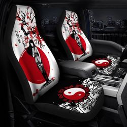 hinata car seat covers custom japan style naruto anime car accessories