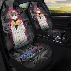 hinami fueguchi car seat covers custom anime tokyo ghoul car interior accessories