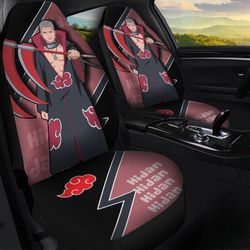 hidan akatsuki car seat covers custom naruto anime car accessories for fan
