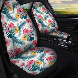 hawaiian car seat covers custom tropical flowers car accessories