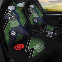 hatake kakashi car seat covers custom naruto anime car accessories