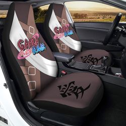 gaara uniform car seat covers custom naruto anime car interior accessories