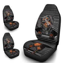 funny dachshund car seat covers custom dachshund car accessories gifts idea for dog lovers